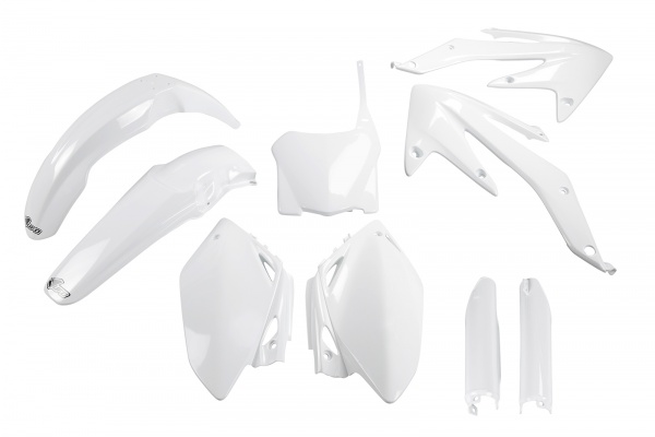 Full Plastic Kit white for Honda CRF 450 R (2008)